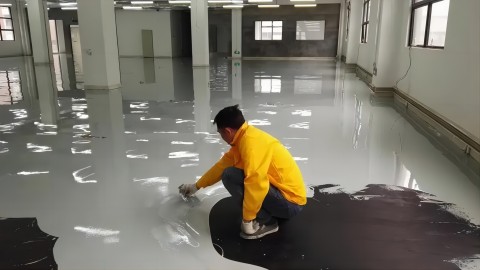 盐城防腐防静电地坪,防腐防静电自流平地坪